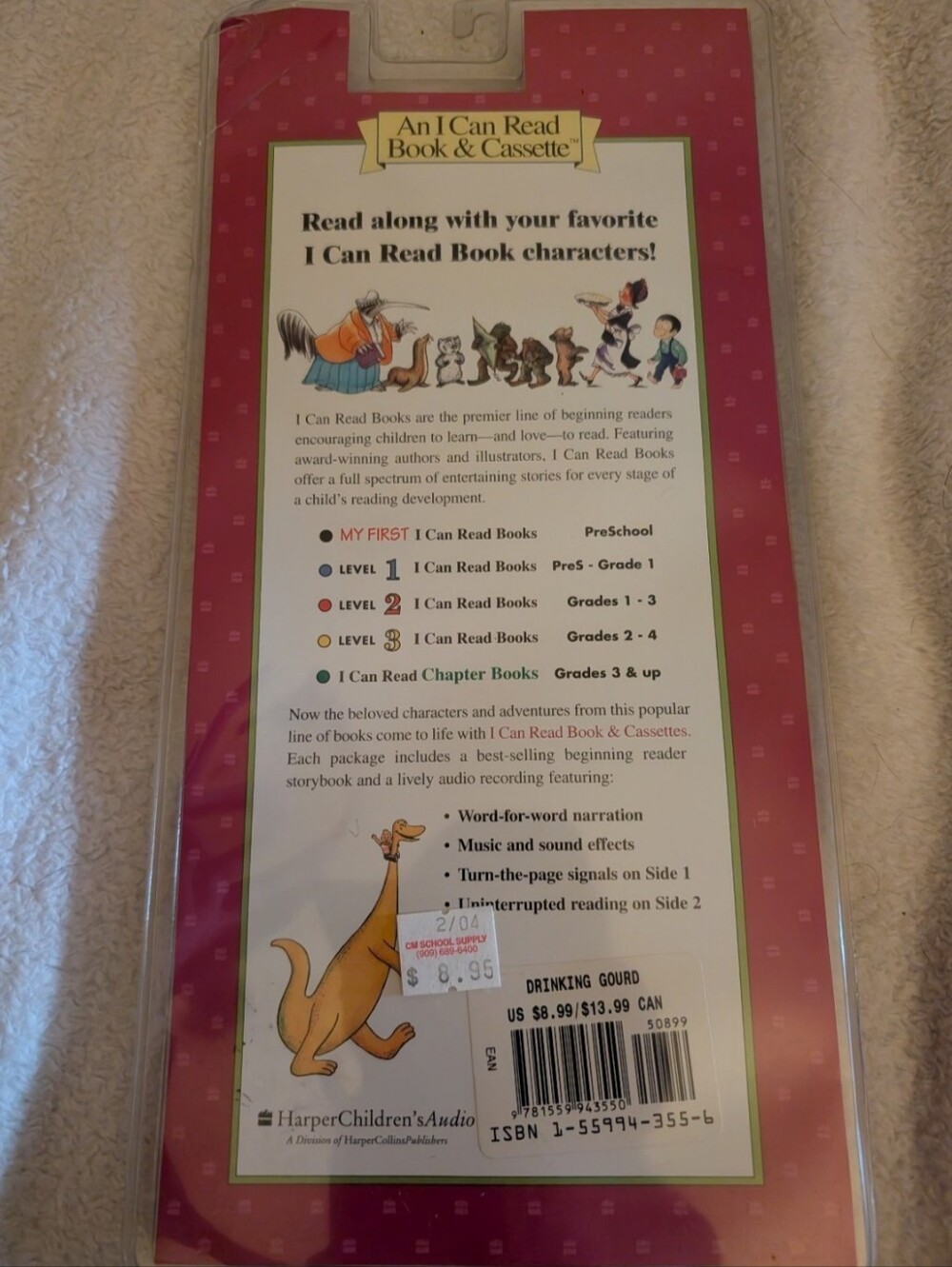 Vintage storybooks with cassettes. Sealed. - Picture 4 of 8